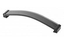 Ручка стеклянная черная ROSES UZ-ROS160-20 — купить оптом и в розницу в интернет магазине GTV-Meridian.